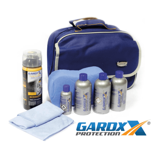 Kit de productos GardX para protección vehicular